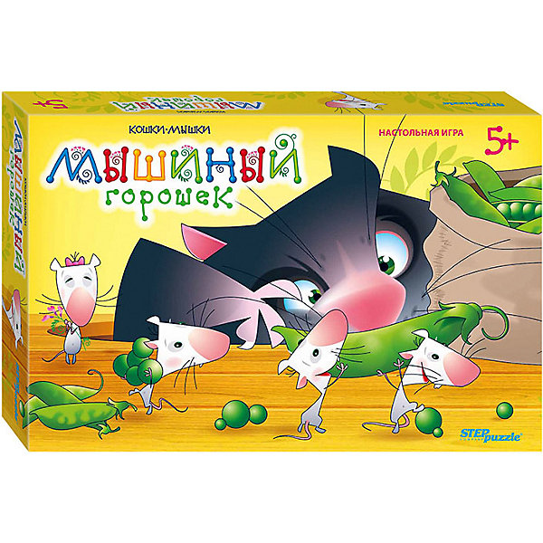 

Настольная игра STEP puzzle "Кошки-мышки", Мышиный горошек
