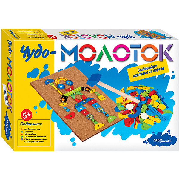 фото Развивающая игра step puzzle "чудо-молоток" степ пазл