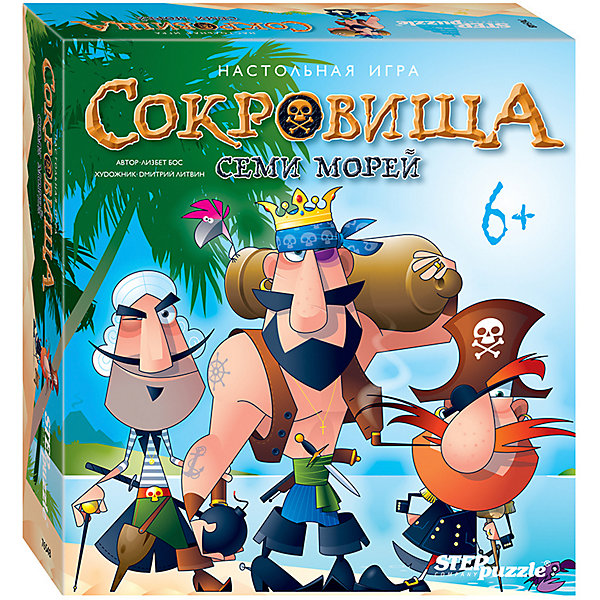 

Настольная игра STEP puzzle "Сокровища семи морей"