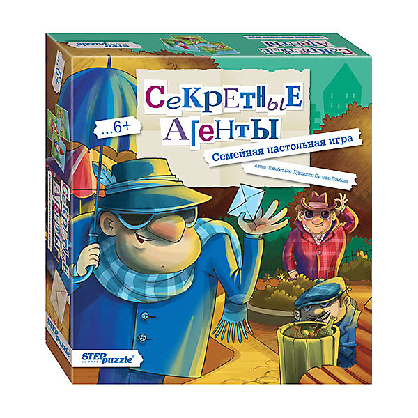 фото Настольная игра step puzzle "секретные агенты" степ пазл