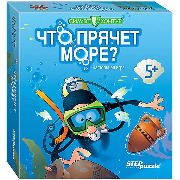 фото Настольная игра STEP puzzle "Что прячет море?" Степ пазл