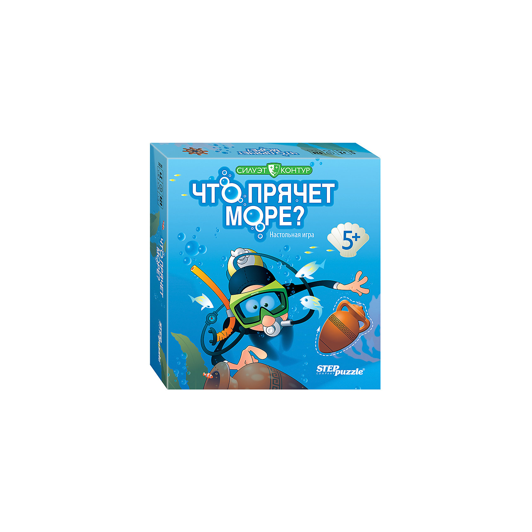 фото Настольная игра STEP puzzle "Что прячет море?" Степ пазл