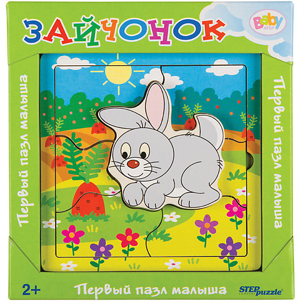 

Игра из дерева STEP puzzle Baby Step, Зайчонок