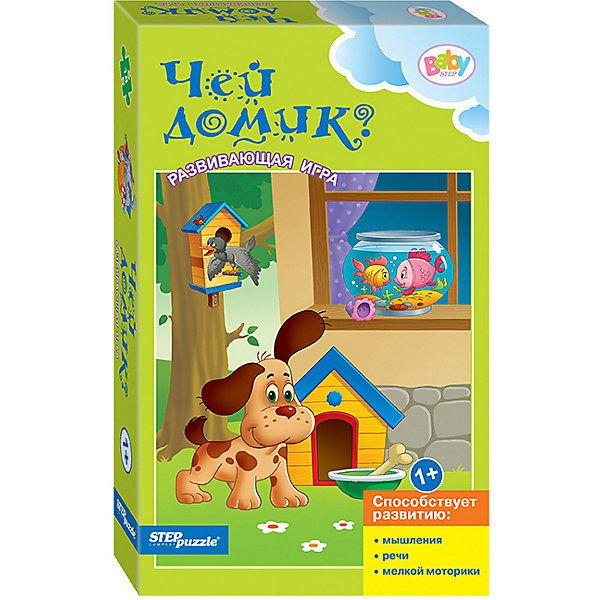 

Развивающая игра STEP puzzle Baby Step, Чей домик