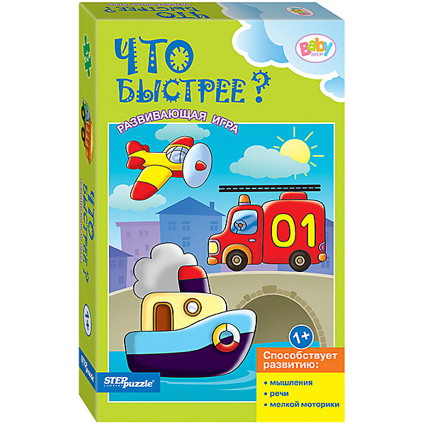 

Развивающая игра STEP puzzle Baby Step, Что быстрее