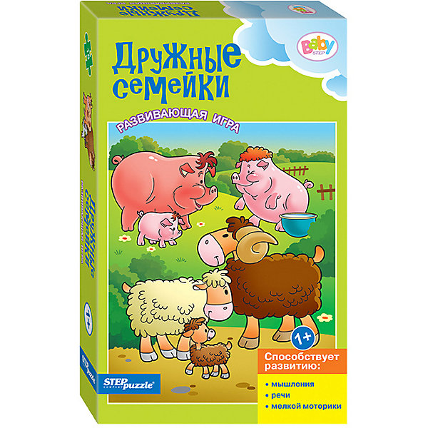 

Развивающая игра STEP puzzle Baby Step, Дружные семейки