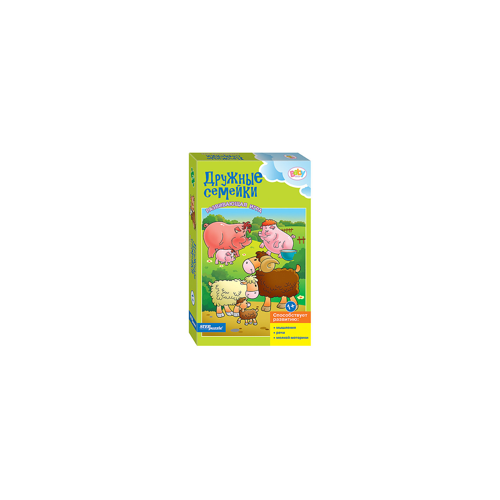 

Развивающая игра STEP puzzle Baby Step, Дружные семейки