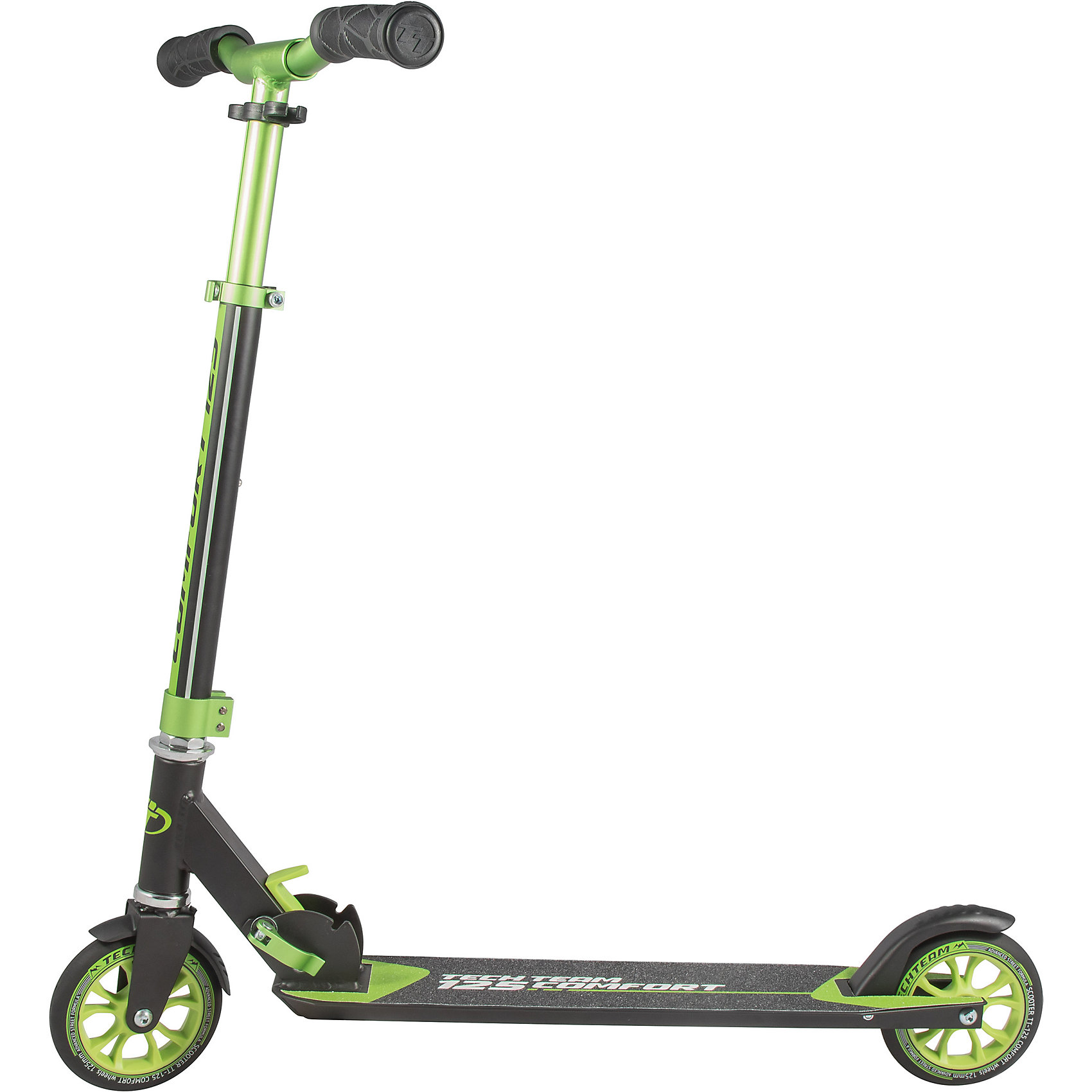 

Двухколесный самокат Tech Team 125 Comfort, зеленый, Двухколесный самокат Tech Team 125 Comfort,