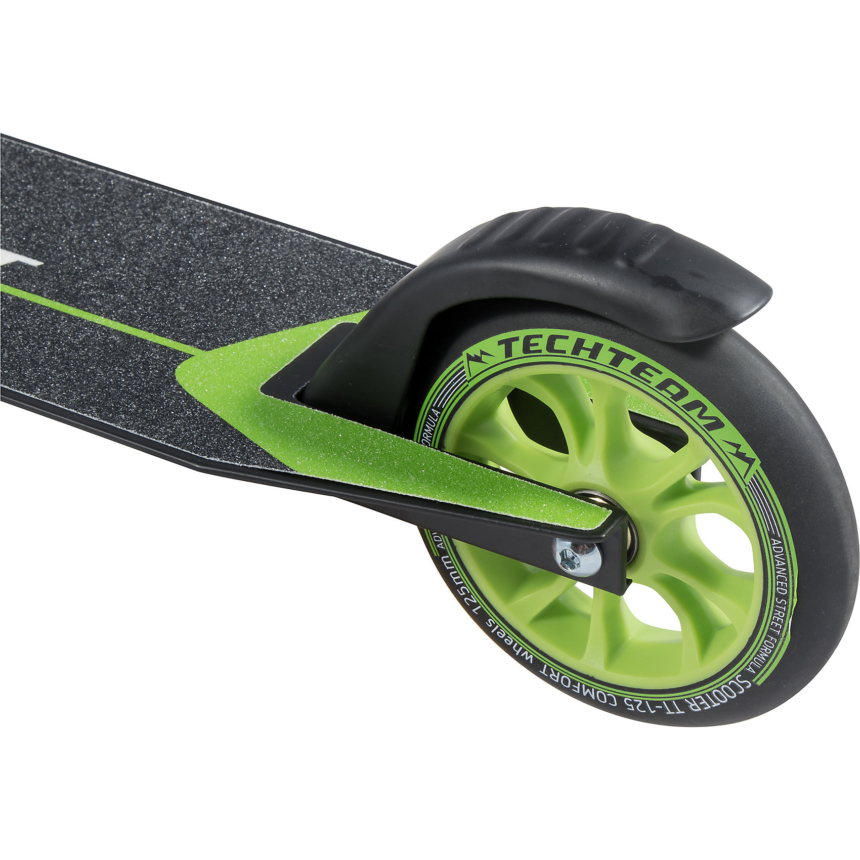 фото Двухколесный самокат Tech Team 125 Comfort, зеленый