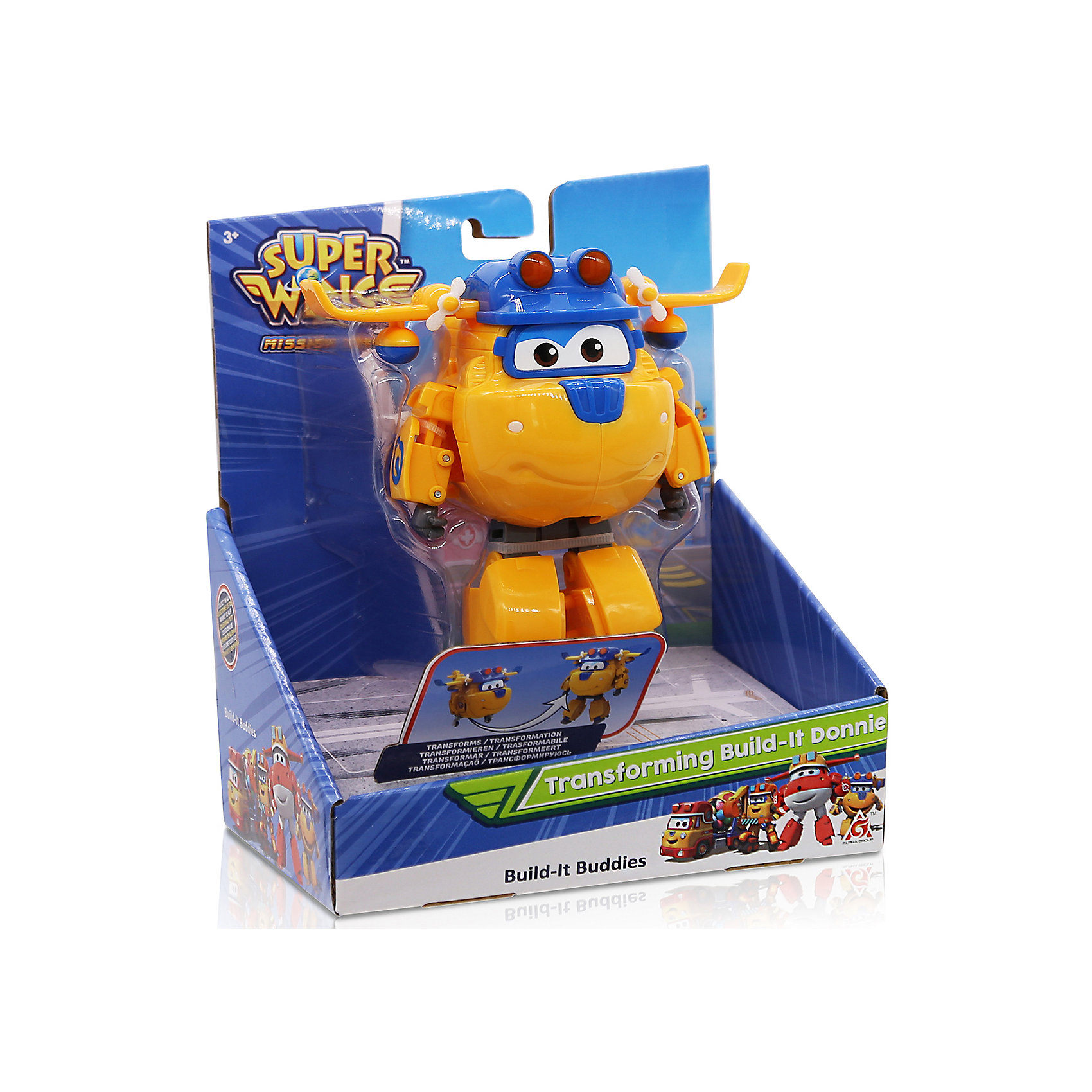 фото Трансформер Gulliver Super wings "Команда Строителей", Донни