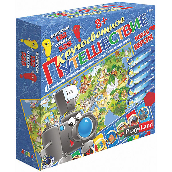 

Настольная игра Play Land "Кругосветное путешествие", новая версия