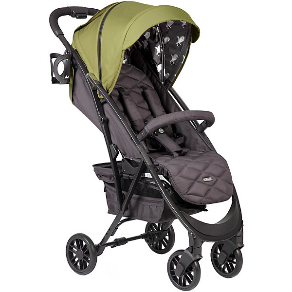 

Коляска прогулочная Happy Baby Eleganza V2, зеленая, Зеленый