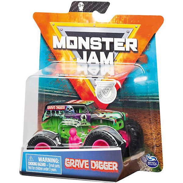 

Мини-машинка Spin Master Monster Jam Grave Digger, Разноцветный