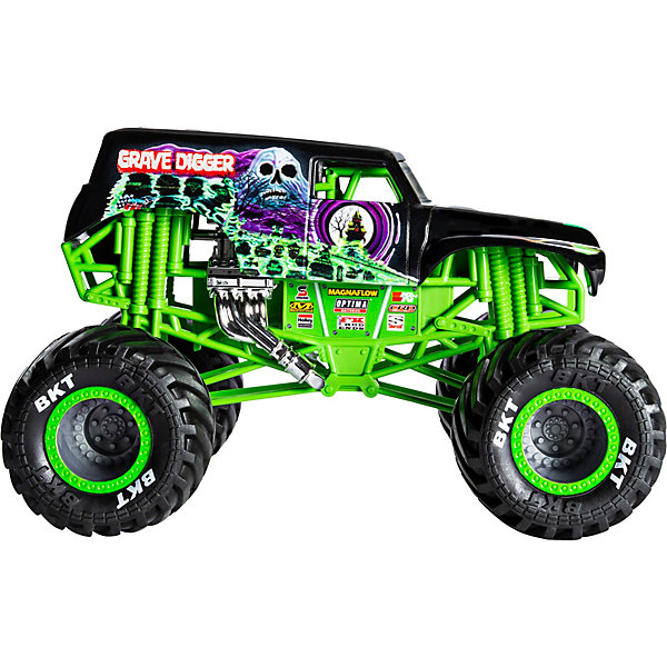 

Коллекционная машинка Spin Master Monster Jam Grave Digger, Зеленый