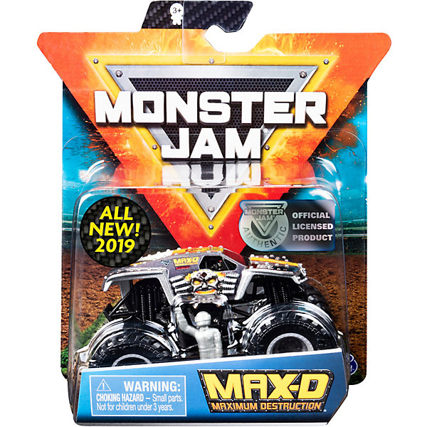 Мини-машинка Monster Jam Max-D Spin Master 11222725