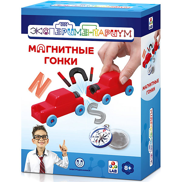 Набор Экспериментариум Магнитные гонки 1Toy 11225139