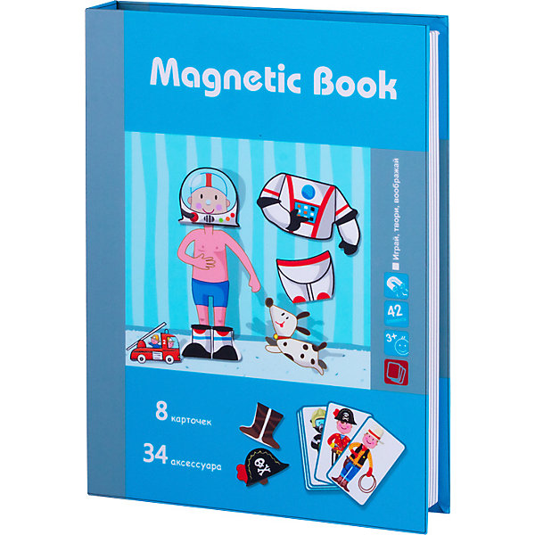 фото Развивающая игра Magnetic Book "Интересные профессии"