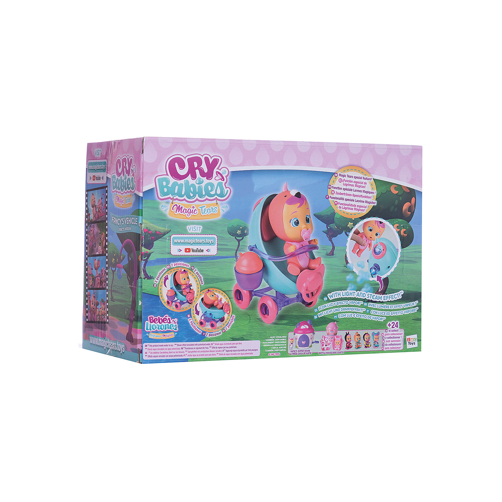 Игровой набор Cry Babies Magic Tears Плачущий младенец Фэнси IMC Toys 11229777