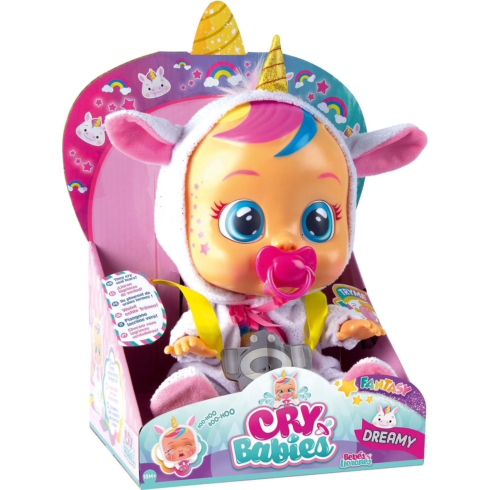 фото Плачущий младенец imc toys cry babies fantasy, dreamy