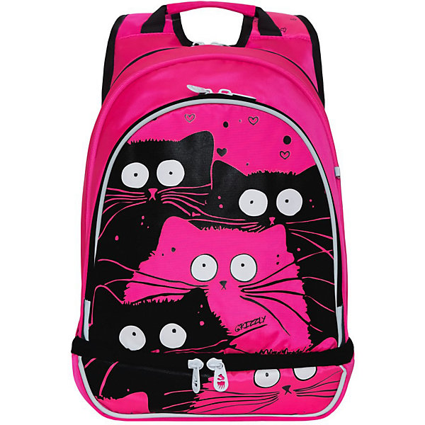 Рюкзак школьный Grizzly, ярко-розовый Grizzly 11238362