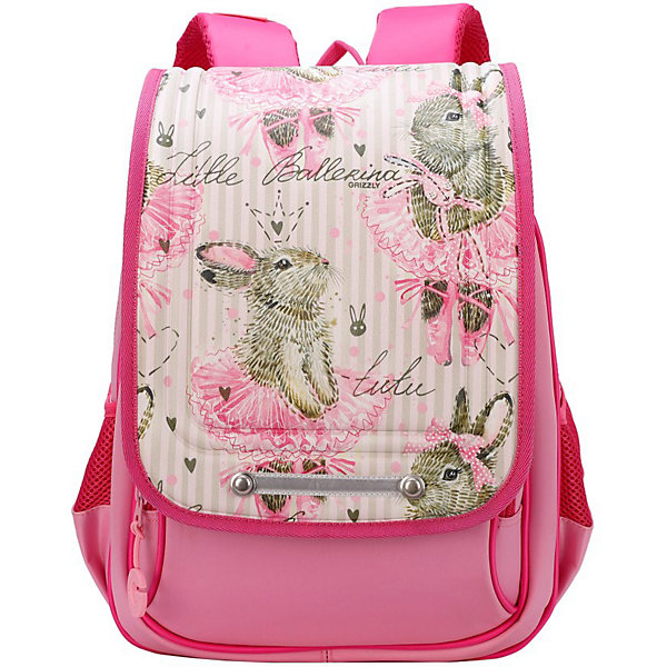 Рюкзак школьный Grizzly, розовый Grizzly 11238434