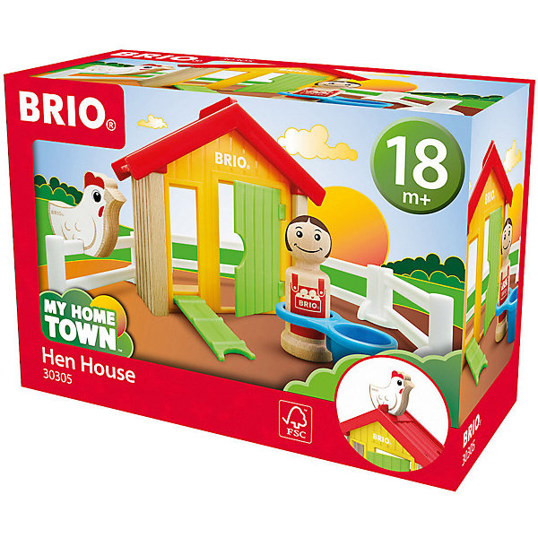 Игровой набор Brio Мой родной дом Курятник 11239598