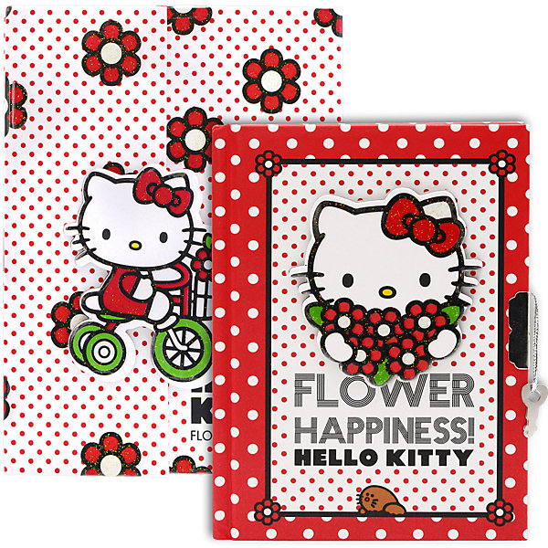 Блокнот с замком , Hello Kitty, твердая обложка, подарочная упаковка Action! 11271482
