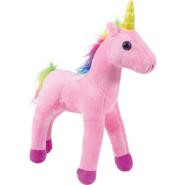фото Мягкая игрушка Wild republic Единорог, розовые сердечки, 27 см