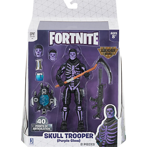 

Игровой набор Jazwares Fortnite "Скелет, Schwarz/lila, Игровой набор Jazwares Fortnite "Скелет"
