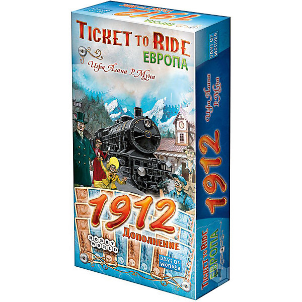 

Настольная игра Hobby World Ticket to Ride Европа: 1912, дополнение