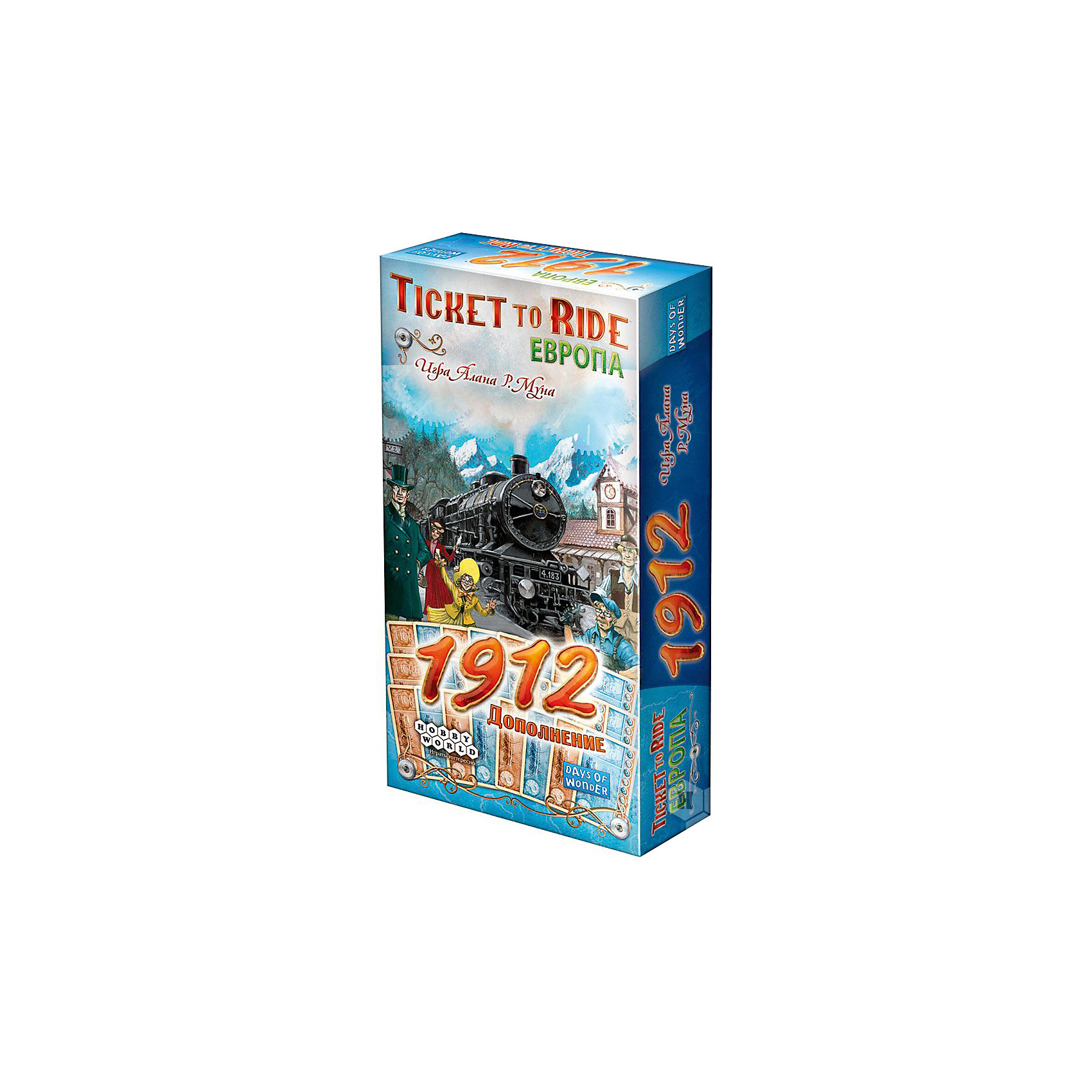 

Настольная игра Hobby World Ticket to Ride "Европа: 1912", дополнение