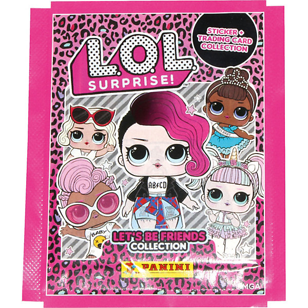 

Наклейки Panini LOL 2 (4 наклейки + 1 карточка)