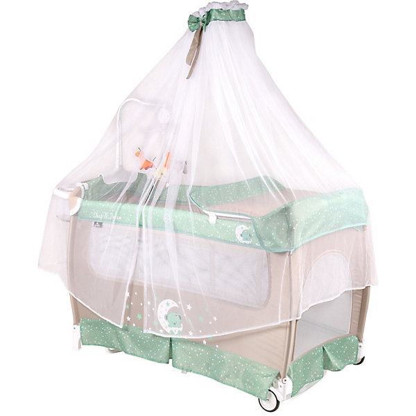 

Манеж Lorelli Sleep'N'Dream rocker, зелёно-бежевый, Grün/beige, Манеж Lorelli Sleep'N'Dream rocker, зелёно-бежевый