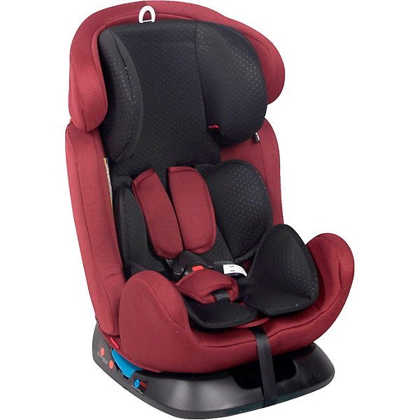 

Автокресло Lorelli KX-27 Santorini 0-36 кг, красно-чёрный, Черный/розовый