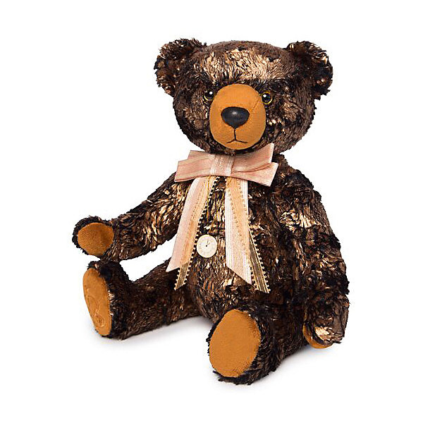 фото Мягкая игрушка Budi Basa Медведь БернАрт, золотой, 30 см