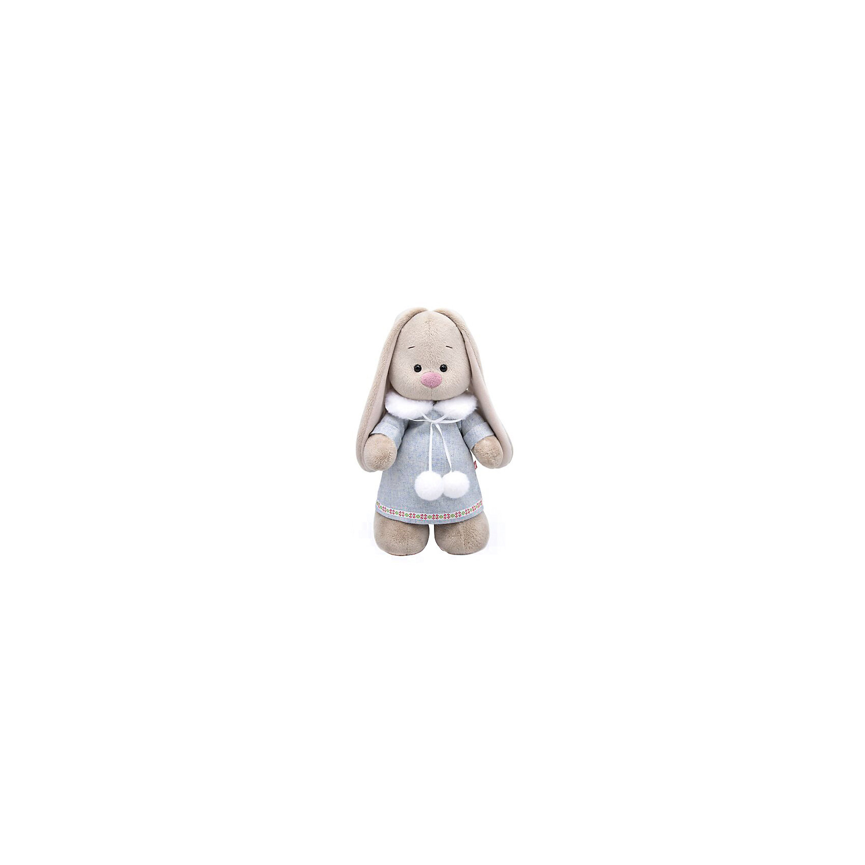 фото Мягкая игрушка Budi Basa Зайка Ми в трикотажком платье, 32 см