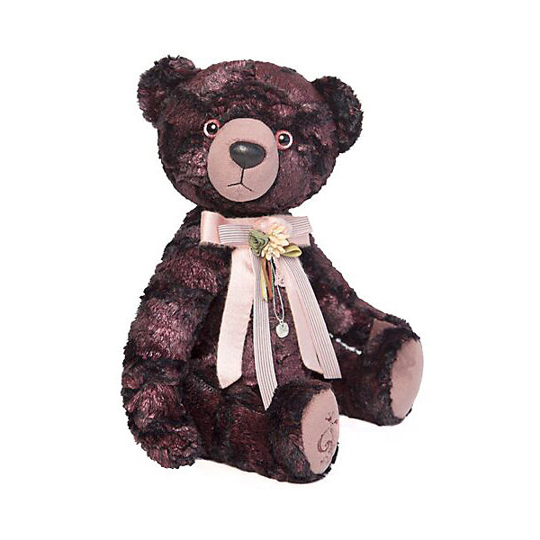 

Мягкая игрушка Budi Basa Медведь БернАрт, бордовый, 30 см, Красный