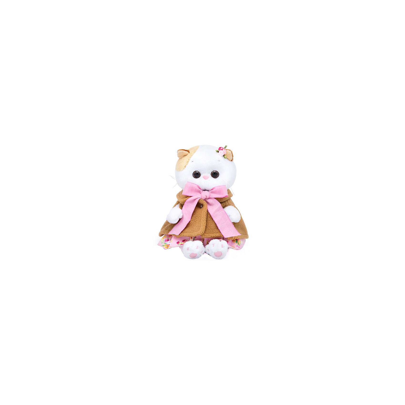 фото Мягкая игрушка Budi Basa Кошечка Ли-Ли Baby в накидке и розовом сарафане, 20 см