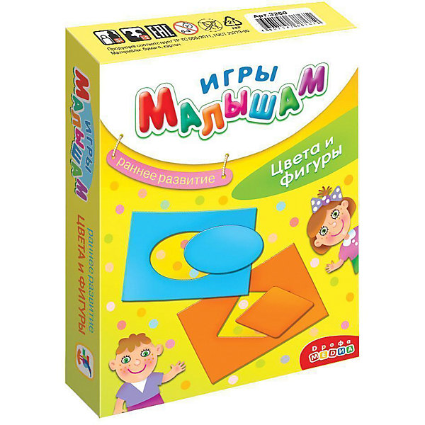 фото Рамки-вкладыши "Игры малышам", Цвета и фигуры Дрофа-медиа