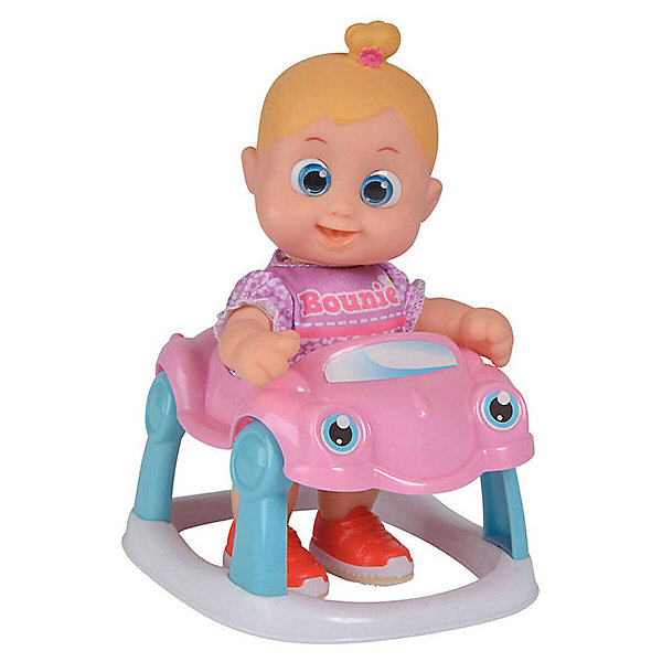 

Интерактивная кукла Bouncin' Babies "Кукла Бони", с машиной, 16 см