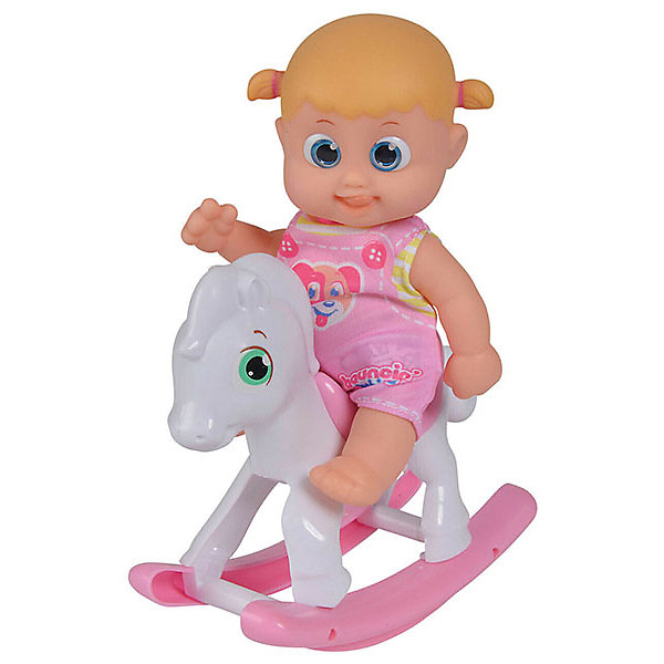 

Интерактивная кукла Bouncin' Babies "Кукла Бони", с лошадкой-качалкой, 16 см