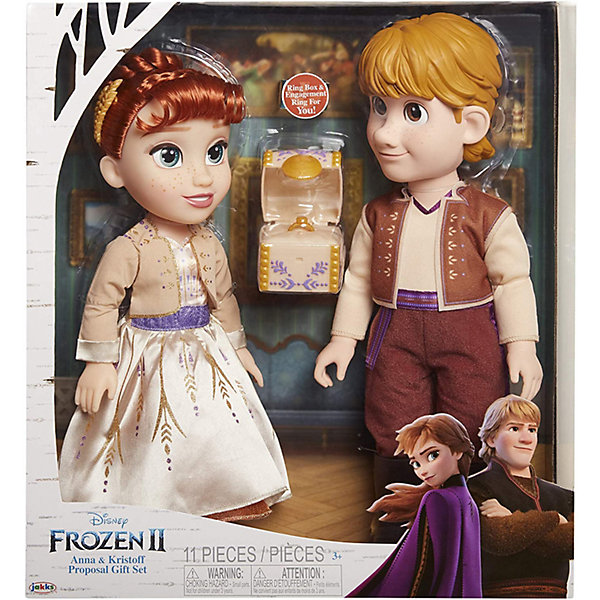 Игровой набор "Холодной сердце 2" Анна и Кристофф JAKKS PACIFIC 11398444