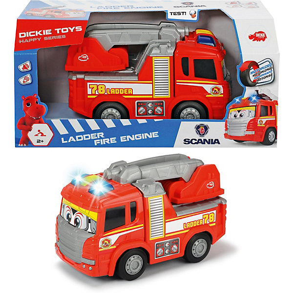 

Пожарнаая машина Dickie Toys Happy свет, звук, 25 см, Weiß/beige, Пожарнаая машина Dickie Toys Happy свет, звук, 25 см