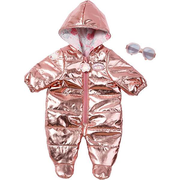 фото Одежда для кукол zapf creation baby annabell зимний пуховик делюкс