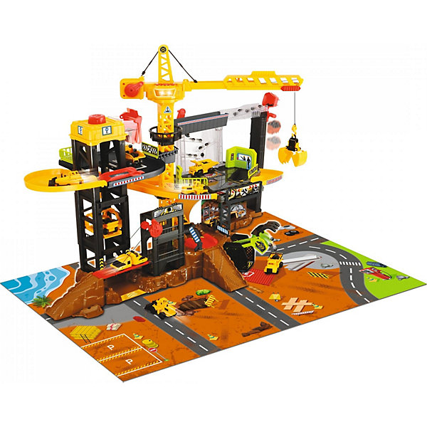 фото Игровой набор dickie toys construction свет, звук, 52 см