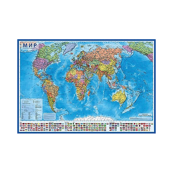 фото Карта "Мир Политический" Globen
