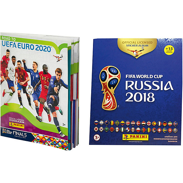

Альбомы Panini ROAD TO EURO2020, "Чемпионат Мира по футболу 2018"