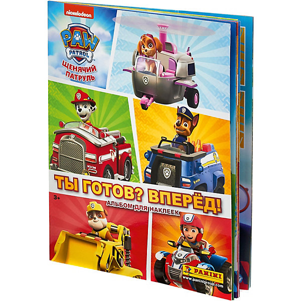 

Альбом + блистер Panini "Щенячий патруль 4", 30 наклеек