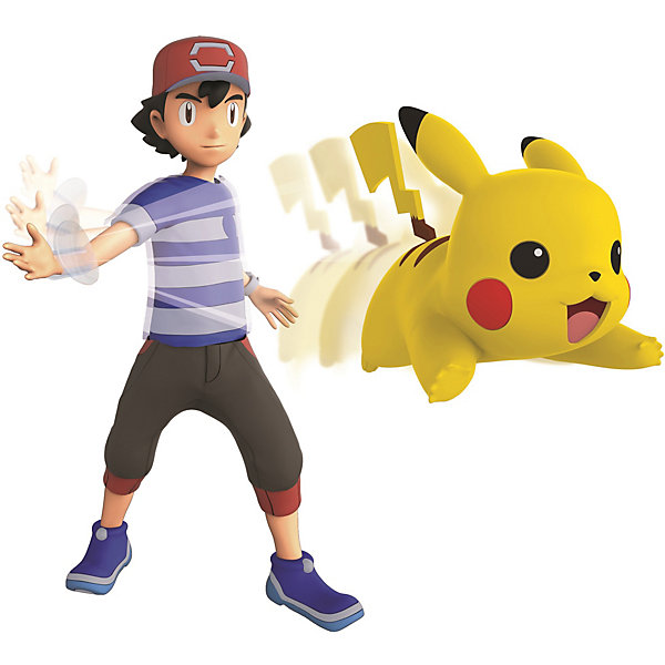 

Игровой набор Росмэн Pokemon, Эш и Пикачу, Разноцветный