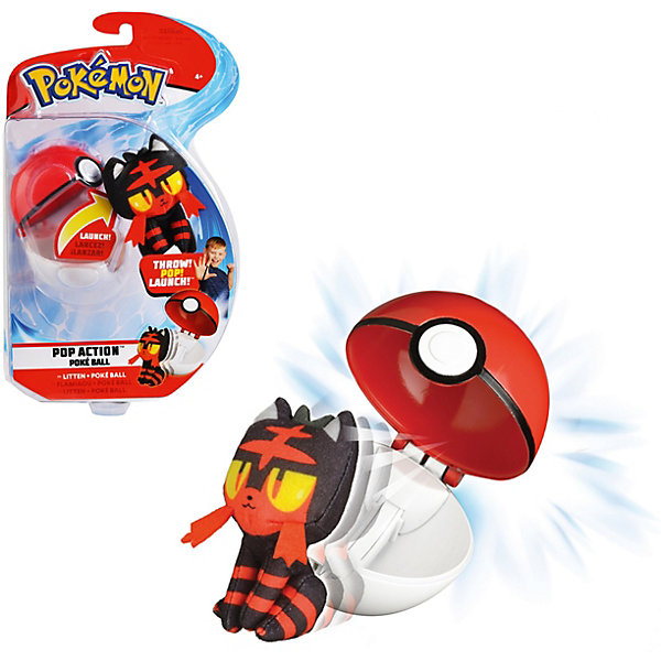 

Игровой набор Росмэн Pokemon Литтен, 5 см, Разноцветный